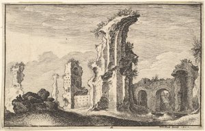 Rovine di St Croix de Jerusalem