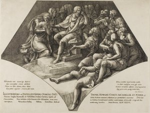 Seleuco e suo figlio da Wenceslaus Hollar