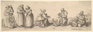 Sei mendicanti, 1630