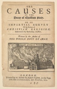 San Paolo in fiamme, Lex ignea, 1671 o dopo
