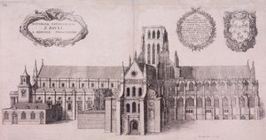 Vecchia Cattedrale di San Paolo, Londra, 1656