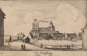 Strasburgo, 1635 da Wenceslaus Hollar