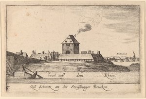 Strasburgo: La casa del pedaggio da Wenceslaus Hollar