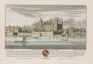 Suffolk House, Charing Cross, Londra da Wenceslaus Hollar