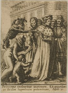 Il duca e la morte da Wenceslaus Hollar