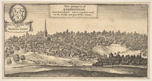 Veduta di Bermingham, da Ravenshurst vicino alla strada di Londra a sud-est