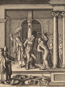La flagellazione da Wenceslaus Hollar