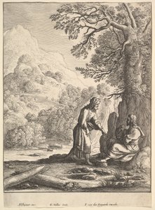 La Tentazione da Wenceslaus Hollar