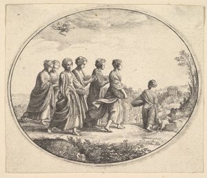 Le figlie di Aglaura Mercurio e Erse, ca. 1646
