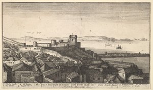 La parte interna inferiore di Tangeri, 1673 da Wenceslaus Hollar
