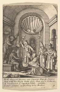 La derisione di Cristo, 1625-77 da Wenceslaus Hollar
