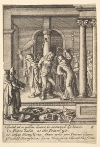 La flagellazione da Wenceslaus Hollar