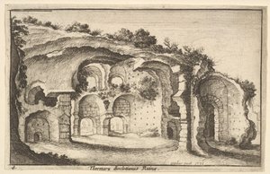 Rovine delle Terme di Diocleziano, 1651