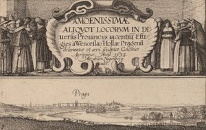 Pagina del titolo, 1635 da Wenceslaus Hollar