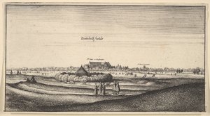 Tootehill fields Amoenissimi aliquot locorum... Prospectus da Wenceslaus Hollar