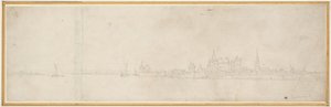 Veduta di Orsoy da Wenceslaus Hollar