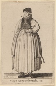 Virgo Argentinensis da Wenceslaus Hollar