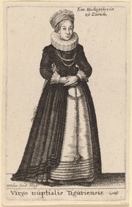 Virgo Nuptialis Tiguriensis da Wenceslaus Hollar