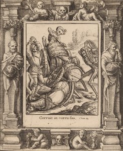 Carrettiere, 1651 da Wenceslaus Hollar
