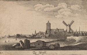 Wesel, 1635 da Wenceslaus Hollar