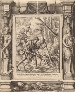 Quando Adamo Scavava, 1651 da Wenceslaus Hollar