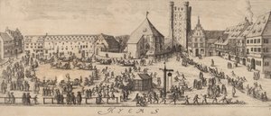 Inverno: Il campo di parata, c. 1628-1629