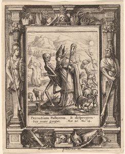 Vescovo da Wenceslaus Hollar after Hans Holbein the Younger after Abraham van Diepenbeeck