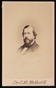 Ritratto del dottor Charles Mayer Wetherill da Wenderoth and Taylor