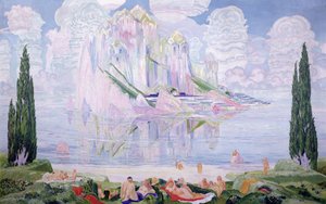 Meraviglia del mare, 1917 da Wenzel Hablik
