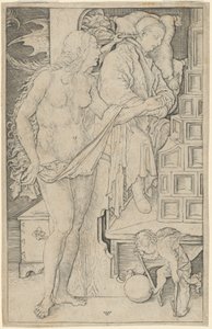 Il sogno del dottore da Wenzel von Olmutz, after Albrecht Dürer