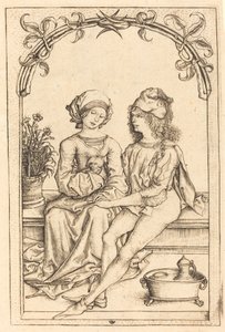Gli Amanti da Wenzel von Olmutz after Master of the Housebook