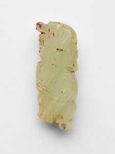 Accessorio a forma di creatura soprannaturale, c.1050-771 a.C. da Western Zhou Dynasty Chinese School