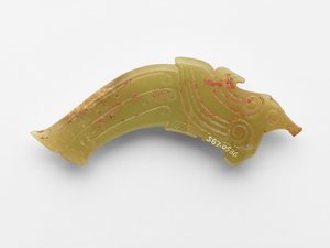 Pendente a forma di uccello, c.1050-c.950 a.C. da Western Zhou Dynasty Chinese School