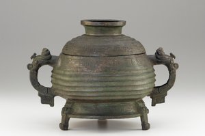 Vaso (Kuei) con coperchio, IX-VIII secolo a.C.