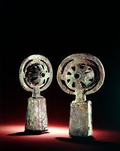 Campana a giogo da Western Zhou Dynasty Chinese School