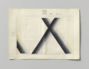 Seta stampata, disegno Diana
