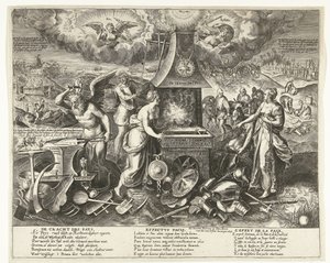 La forza della pace, 1678 da Wierix