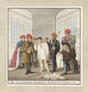 Napoleone spogliato dai Giacobini, 1815 da Wijnand Esser