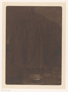 Statua del Buddha Avukana a Kekirawa in Sri Lanka da Wijnand Otto Jan Nieuwenkamp (signed by artist)