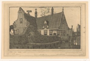 Casa di legno sull