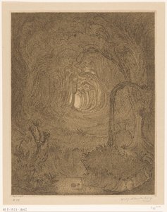 Giungla a Giava da Wijnand Otto Jan Nieuwenkamp (signed by artist)