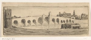 Ponte romano sul Guadalquivir a Cordova da Wijnand Otto Jan Nieuwenkamp