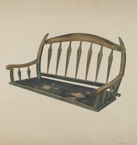 Sedile del Carro della Prateria da Wilbur M Rice