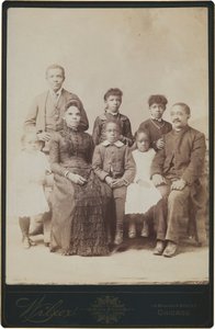 Ritratto di famiglia, c. 1890 (foto) da Wilcox