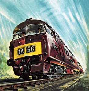 Treno diesel da Wilf (20th century) Hardy