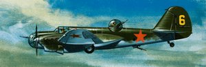 Nel blu: Aerei russi della Seconda Guerra Mondiale da Wilf (20th century) Hardy