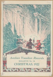 Bollettino dei dischi Vocalion, Natale, 1922