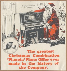 Pianole della Aeolian Company, anni 1920 da Wilfred Fryer