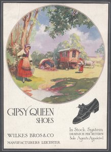 Scarpe Gipsy Queen, c1920s