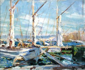 St. Tropez da Wilfred Gabriel de Glehn